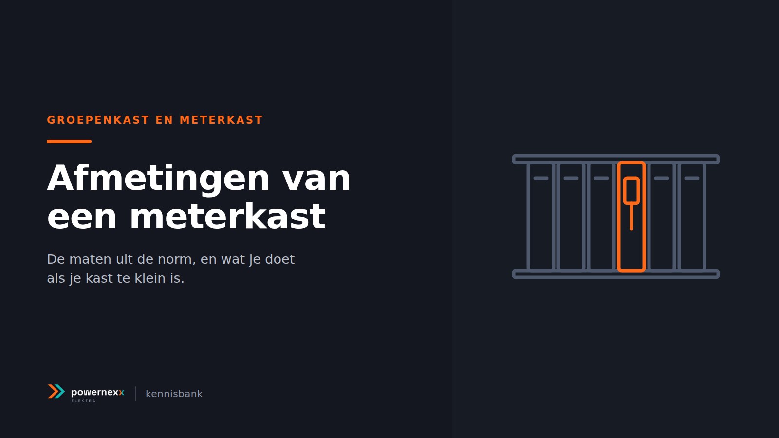 Omslagbeeld van het artikel Afmetingen van een meterkast